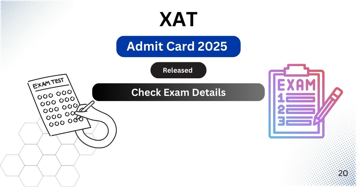 XAT Admit Card 2025 Released