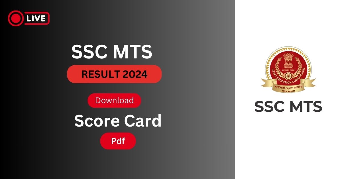 SSC MTS Result 2024