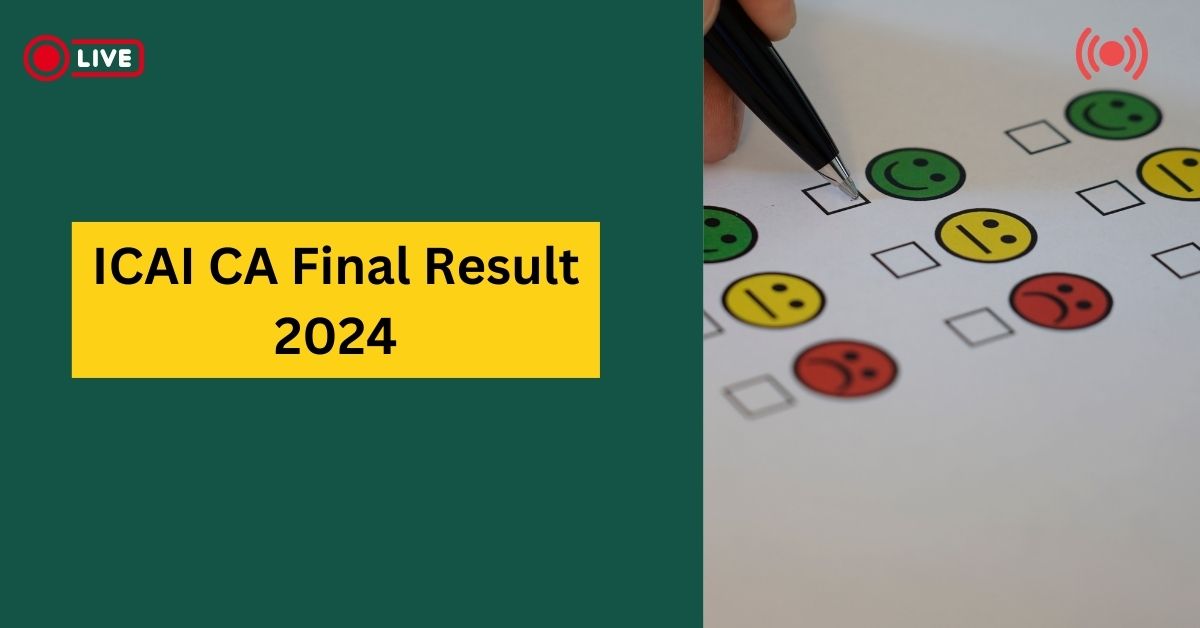 ICAI CA Final Result 2024